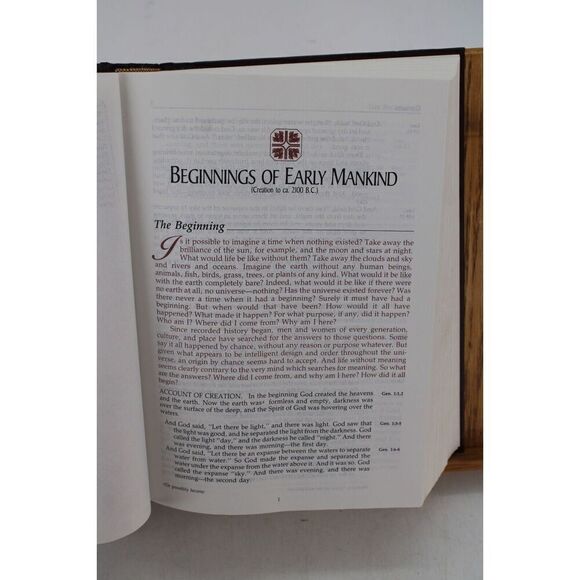 1984 The Narrated Bible In Chronological Order NIV HC Book F. LaGard Smith HardC - Picture 6 of 7